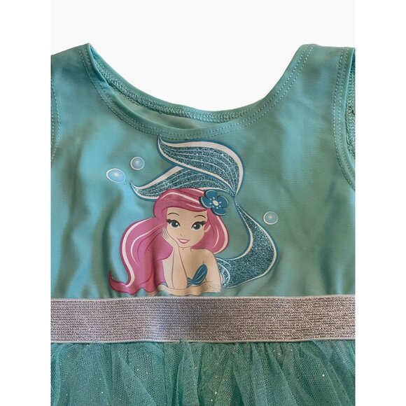 Disney Baby Ariel Mermaid Dress Infant Girls Size 18 months Tulle Skirt Twins Ex - Picture 6 of 6